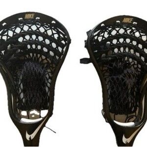 Nike Black Lacrosse Heads with Gold Logo